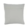 Saro Lifestyle Knitted Design Decorative Pillow Cover, Ivory, 20"