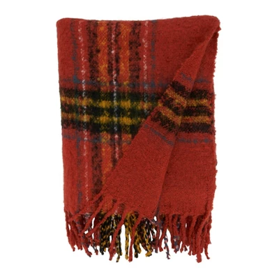 50"x60" Traditional Plaid Throw Blanket - Saro Lifestyle 5 50"x60" Traditional Plaid Throw Blanket - Saro Lifestyle - Image 5