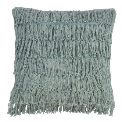 Down Filled Woven Fringes Pillow - Saro Lifestyle 2 Down Filled Woven Fringes Pillow - Saro Lifestyle - Image 2