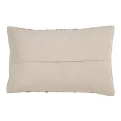 Saro Lifestyle Woven Down-Filled Throw Pillow With Striped Design