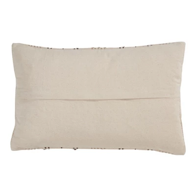 Saro Lifestyle Woven Down-Filled Throw Pillow With Striped Design 1 Saro Lifestyle Woven Down-Filled Throw Pillow With Striped Design