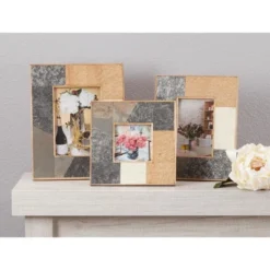 Saro Lifestyle Picture Frame With Slate Fragment Design 8 Saro Lifestyle Picture Frame With Slate Fragment Design -Winter Glow Store GUEST 6edc2a84 44d3 4dda b345 0550ca56242a