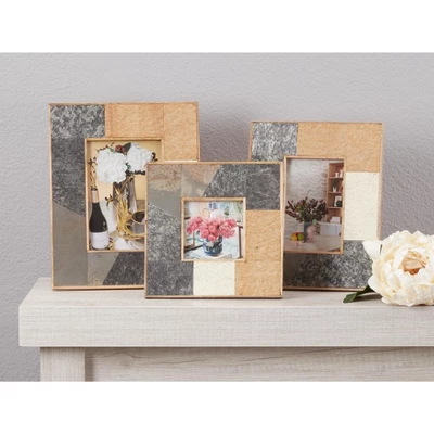Saro Lifestyle Picture Frame With Slate Fragment Design 3 Saro Lifestyle Picture Frame With Slate Fragment Design - Image 3