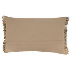 Saro Lifestyle Kantha Stitch Throw Pillow With Poly Filling