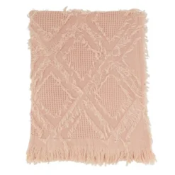 Saro Lifestyle Throw Blanket With Fringe Waffle Weave Design 9 Saro Lifestyle Throw Blanket With Fringe Waffle Weave Design -Winter Glow Store GUEST 701538c7 992a 4821 a718 e7f9ddd54750