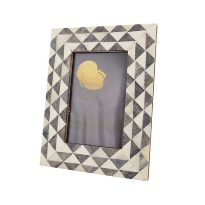 Saro Lifestyle Sleek Geometric Photo Frame 3 Saro Lifestyle Sleek Geometric Photo Frame - Image 3