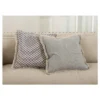 20"x20" Canberra Fringed Moroccan Throw Pillow Navy - Saro Lifestyle