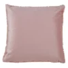 18" Faux Fur Pillow Poly Filled Pink - SARO Lifestyle