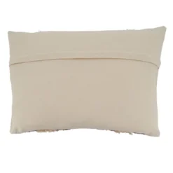 Saro Lifestyle Boho Stripe Decorative Pillow Cover, Multi, 16"x24"