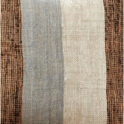 Saro Lifestyle Banded Design Poly-Filled Throw Pillow, Blue, 16" X 24" -Winter Glow Store GUEST 8678bc2d 2363 4554 8496 d48096835ce5