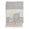 50"x60" Diamond Weave Throw Blanket - Saro Lifestyle