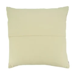 Saro Lifestyle Saro Lifestyle Cotton Pillow Cover With Striped Design, Black/White, 20"