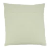20"x20" Oversize Embroidered Dashes Design Square Throw Pillow Cover White - Saro Lifestyle