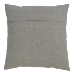 Saro Lifestyle Cross Hatch Pillow - Down Filled, 18" Square, Blue-Grey