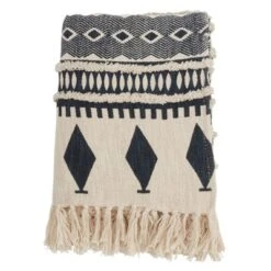 50"x60" Printed And Embellished Throw Blanket - Saro Lifestyle -Winter Glow Store GUEST 8e74d997 bb03 4a66 a425 4d763d02cc24