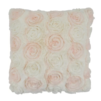 Saro Lifestyle Rose Wedding Cake Decorative Pillow Cover 4 Saro Lifestyle Rose Wedding Cake Decorative Pillow Cover - Image 4