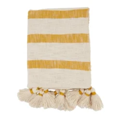 50"x60" Luxe Striped Tassel Throw Blanket - Saro Lifestyle 9 50"x60" Luxe Striped Tassel Throw Blanket - Saro Lifestyle -Winter Glow Store GUEST 8f87ad60 e82d 4952 8d6a 341e3c2af6a3