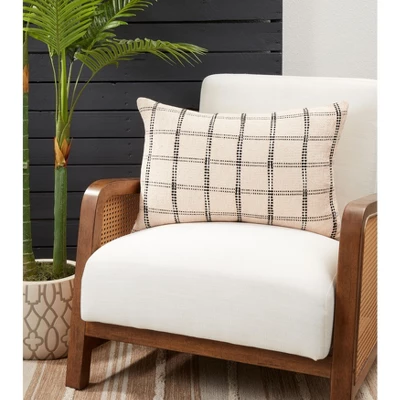 Saro Lifestyle Checker Decorative Pillow Cover 2 Saro Lifestyle Checker Decorative Pillow Cover - Image 2