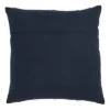 20"x20" Oversize Down Filled Knotted Rope Square Throw Pillow Navy - Saro Lifestyle