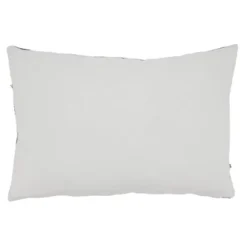 12"x18" 'Believe' Buffalo Plaid Poly Filled Lumbar Throw Pillow - Saro Lifestyle