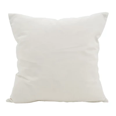 18"x18" Island Bloom Statement Poly Filled Throw Pillow - Saro Lifestyle 1 18"x18" Island Bloom Statement Poly Filled Throw Pillow - Saro Lifestyle