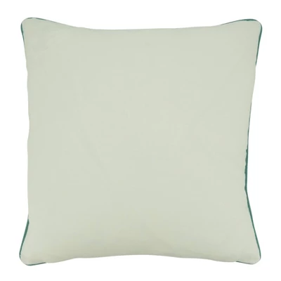 18"x18" Poly Filled With Starfish Design Square Throw Pillow - Saro Lifestyle: Cotton Cover, Indoor Decorative Accent, Zippered 1 18"x18" Poly Filled With Starfish Design Square Throw Pillow - Saro Lifestyle: Cotton Cover, Indoor Decorative Accent, Zippered