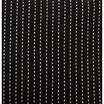 18"x18" Stitched Tassel Design Square Throw Pillow Cover Black - Saro Lifestyle 2 18"x18" Stitched Tassel Design Square Throw Pillow Cover Black - Saro Lifestyle - Image 2