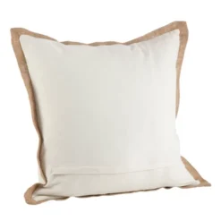 20"x20" Oversize Cotton Star Fish Printed Square Throw Pillow Navy - Saro Lifestyle: Nautical Beach House Decor