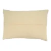 13"x20" Oversize Cotton With Tufted Cross Design Lumbar Throw Pillow Cover - Saro Lifestyle