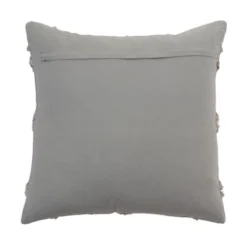 Saro Lifestyle Diamond Design Tufted Down Filled Pillow