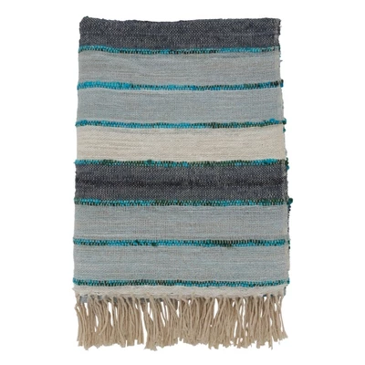 Saro Lifestyle Striped Design Throw 4 Saro Lifestyle Striped Design Throw - Image 4