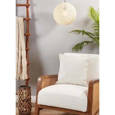 Saro Lifestyle Cowhide Throw Pillow With Down Filling, 18", Gray 2 Saro Lifestyle Cowhide Throw Pillow With Down Filling, 18", Gray - Image 2