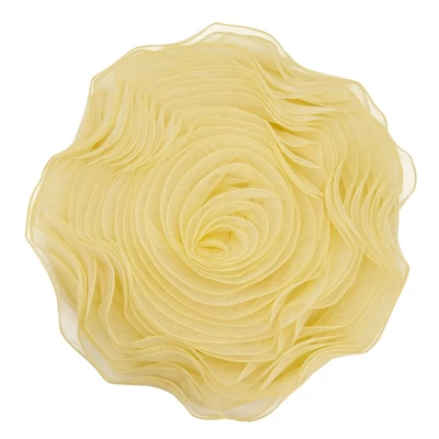 Saro Lifestyle Rose Design Throw Pillow 12 Saro Lifestyle Rose Design Throw Pillow - Image 12