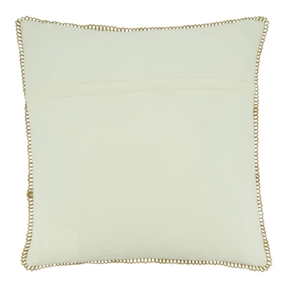 20"x20" Oversize Sea Horse Design Square Throw Pillow Cover Aqua Blue - Saro Lifestyle 1 20"x20" Oversize Sea Horse Design Square Throw Pillow Cover Aqua Blue - Saro Lifestyle