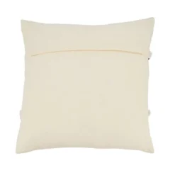 18"x18" Textured Striped Tufted Square Throw Pillow Cover - Saro Lifestyle