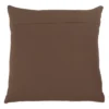 Saro Lifestyle Checkered Pillow - Down Filled, 20" Square, Natural