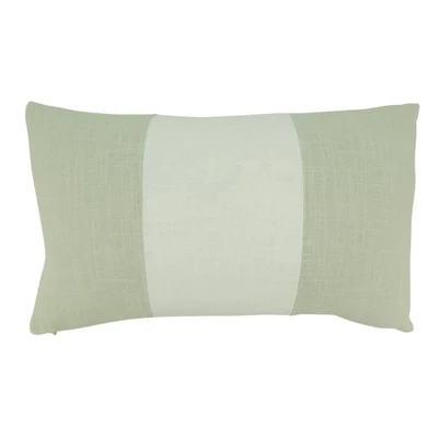 Saro Lifestyle Band Design Throw Pillow With Down Filling 5 Saro Lifestyle Band Design Throw Pillow With Down Filling - Image 5