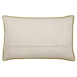 Saro Lifestyle Embroidered Christmas Tree Decorative Pillow Cover, Multi, 14"x22"