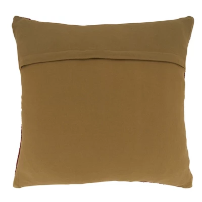 Saro Lifestyle Saro Lifestyle Kilim Pillow Cover With Geometric Design, Multi, 20" 1 Saro Lifestyle Saro Lifestyle Kilim Pillow Cover With Geometric Design, Multi, 20"