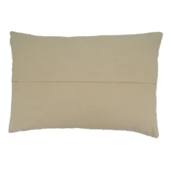 Saro Lifestyle Saro Lifestyle Cotton Pillow Cover With Striped Design