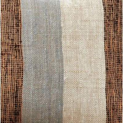 Saro Lifestyle Saro Lifestyle Throw Pillow Cover With Banded Design 2 Saro Lifestyle Saro Lifestyle Throw Pillow Cover With Banded Design - Image 2