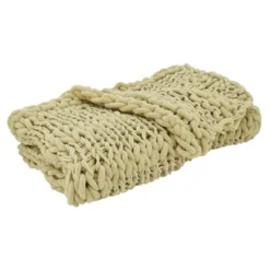 Saro Lifestyle Saro Lifestyle Chunky Knit Design Throw -Winter Glow Store GUEST b3817212 62d8 43b7 b6ff fb69bf3ba3e7