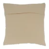 Saro Lifestyle Textured Pillow - Poly Filled, 20" Square, Oatmeal