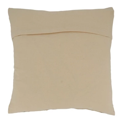 Saro Lifestyle Textured Pillow - Poly Filled, 20" Square, Oatmeal 1 Saro Lifestyle Textured Pillow - Poly Filled, 20" Square, Oatmeal