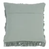 Down Filled Woven Fringes Pillow - Saro Lifestyle