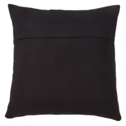 Saro Lifestyle Pom Pom Throw Pillow With Down Filling