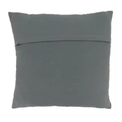 Saro Lifestyle Saro Lifestyle Cotton Pillow Cover With Dori Embroidered Design