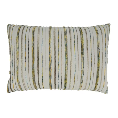 Saro Lifestyle Saro Lifestyle Striped Design Multi Pillow Cover 3 Saro Lifestyle Saro Lifestyle Striped Design Multi Pillow Cover - Image 3