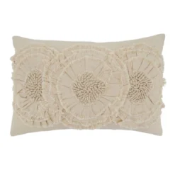 Saro Lifestyle Floral Applique Decorative Pillow Cover 7 Saro Lifestyle Floral Applique Decorative Pillow Cover -Winter Glow Store GUEST c0928111 459b 4160 8b01 cfb3f0b55e4f