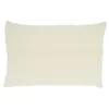 Saro Lifestyle Woven Line Throw Pillow With Poly Filling